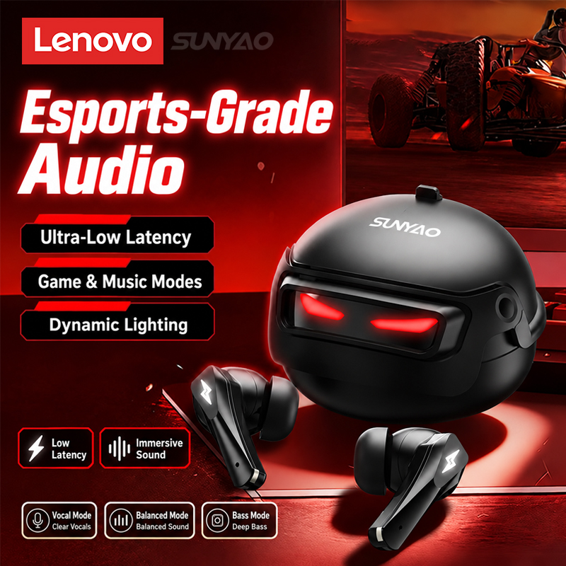 Video Gaming & Esports Usd Acc - Wybierz: Bezprzewodowe słuchawki gamingowe Lenovo GT101