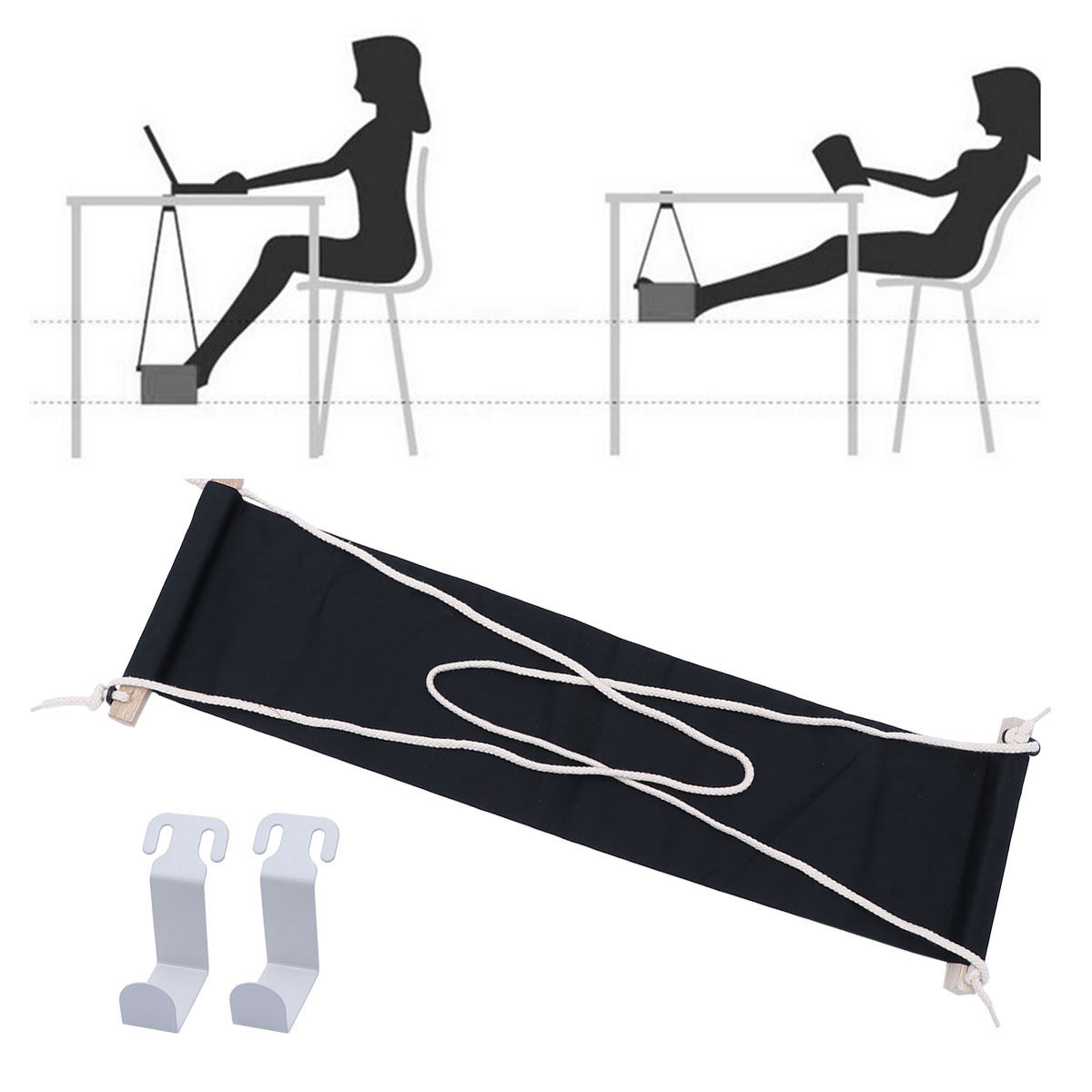 Składana podpórka pod nogi do  – Footrest Under Desk recenzja i cena