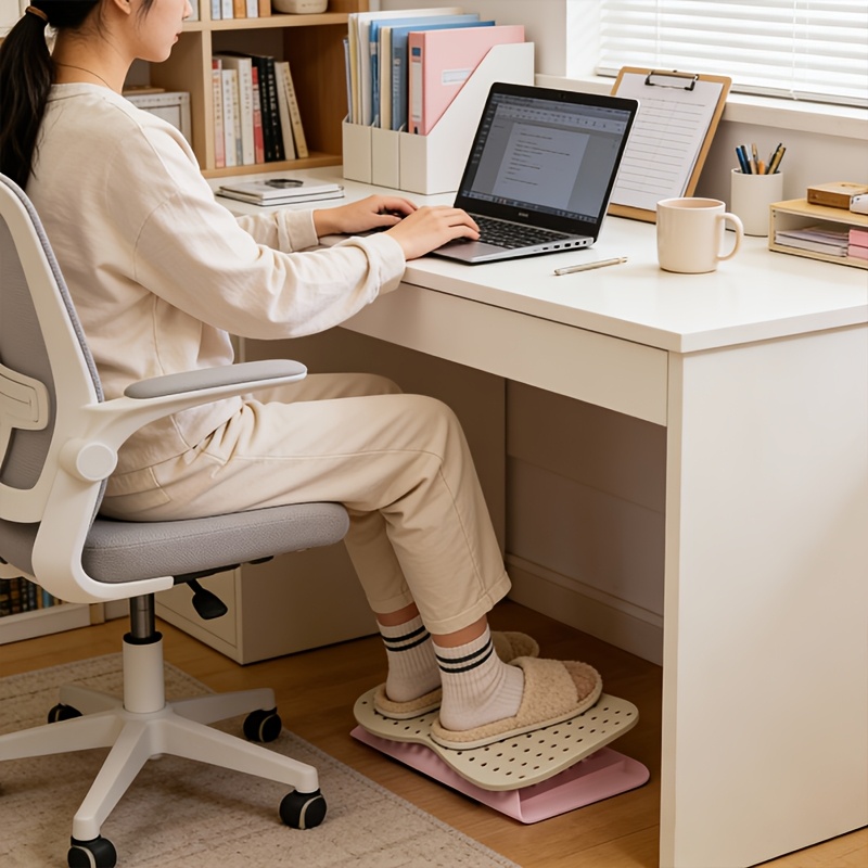 Przenośna podpórka pod stopy z – Footrest Under Desk recenzja i cena