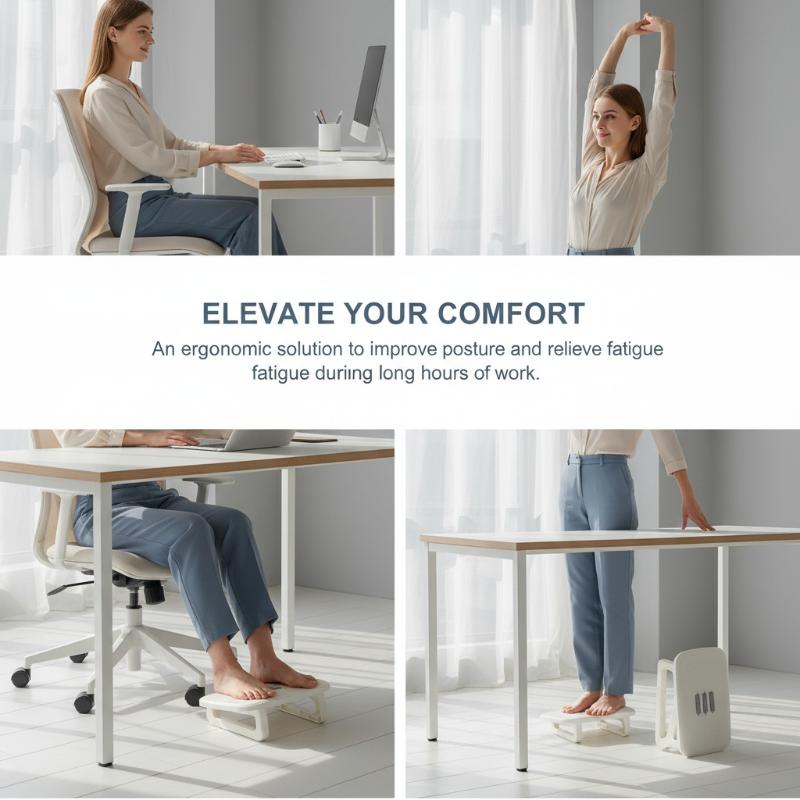 ~Przenośna podnóżka do postawi – Footrest Under Desk recenzja i cena